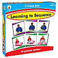 Carson-Dellosa Early Childhood Games: Learning To Sequence: 3 Scenes