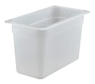 Cambro Translucent GN 1/3 Food Pans, 8"H x 6-15/16"W x 12-3/4"D, Pack Of 6 Containers