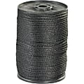 Partners Brand Solid Braided Nylon Rope, 1,150 Lb, 1/4" x 500', Black