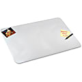Artistic™ Eco-Clear™ Desk Pad With Antimicrobial Protection,  19" H x 24" W, Frosted Clear 1 thumbnail image