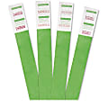 Advantus Tyvek Colored Wrist Bands, 3/4" x 10", Blue, Green, Pack Of 500 1 thumbnail image