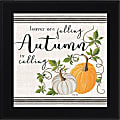 Timeless Frames® Harvest Framed Art, 8” x 8”, Autumn Is Calling