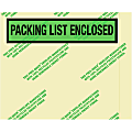 Partners Brand Environmental "Packing List Enclosed" Envelopes, 4 1/2" x 5 1/2", 1,000 Per Case