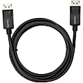 VisionTek DisplayPort to DisplayPort 2M Cable (M/M) - DisplayPort to DisplayPort - DP to DP cable 2 meter 6.6 ft male to male UHD 4K (3840x2160) 60 Hz 1 thumbnail image