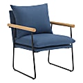 Office Star Dutton Fabric Accent Armchair, Navy/Fog 1 thumbnail image