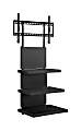 Ameriwood™ Home Hollow Core TV Stand For Flat-Panel TVs From 37 - 60", Black