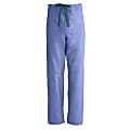 Medline ComfortEase™ Unisex Reversible Drawstring Pants, 4X, Ceil Blue 1 thumbnail image