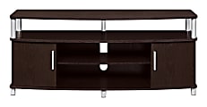 Ameriwood™ Home Carsons Media Stand For TVs Up To 50", Espresso