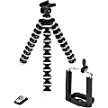 GPX 7" Micro Flexible Tripod - 2.36" to 6.10" Height - 2.20 lb Load Capacity 1 thumbnail image