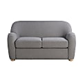 Lifestyle Solutions Gilroy Loveseat, 32-3/4”H x 57-1/10”W x 33-1/10”D, Gray 1 thumbnail image