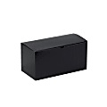 Partners Brand Black Gloss Gift Boxes 12" x 6" x 6", Case of 50