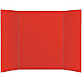 Office Depot® Brand 2-Ply Tri-Fold Project Board, 36" x 48", Red 1 thumbnail image