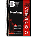 Bienfang Mixed Media Pad, 5-1/2" x 8-1/2", White, Pad Of 40 Sheets 1 thumbnail image