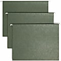 Smead® TUFF® Hanging Folders With Easy Slide™ Tabs, Letter Size, Standard Green, Box Of 20 1 thumbnail image