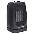 Comfort Glow 1500-Watt-Max Portable Oscillating Ceramic Fan Heater with Thermostat, Black 1 thumbnail image
