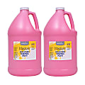 Little Masters Washable Tempera Paint Bottles, 1 Gallon, Pink, Pack Of 2 Paint Bottles 1 thumbnail image