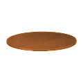 Basyx™ 48" Round Table Top With Matching Edge, Bourbon Cherry