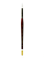Robert Simmons White Sable Short-Handle Paint Brush 785, Size 8, Round Bristle,Sable Hair, Brown 1 thumbnail image