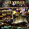 2024 BrownTrout Monthly Square Wall Calendar, 12" x 12", Las Vegas, January to December