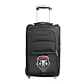 Denco Sports Luggage NCAA Expandable Rolling Carry-On, 20 1/2" x 12 1/2" x 8", New Mexico Lobos, Black