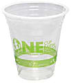 Karat Earth PLA Plastic Cups, 12 Oz, Clear, Pack Of 1,000 Cups 1 thumbnail image