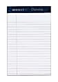 TOPS® Docket® Diamond Jr. 100% Recycled Writing Pads, 5" x 8", Legal Ruled, 50 Sheets, White, Pack Of 4 Pads