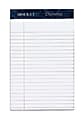 TOPS® Docket® Diamond Jr. 100% Recycled Writing Pads, 5" x 8", Legal Ruled, 50 Sheets, White, Pack Of 4 Pads 1 thumbnail image