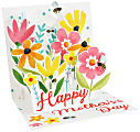 Up With Paper Mother's Day Pop-Up Greeting Card With Envelope, Half Fold, 5-1/4" x 5-1/4", Daisy Bumble Bee 1 thumbnail image