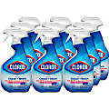 Clorox® Clean-Up® All Purpose Cleaner with Bleach, Spray Bottle, Rain Clean, 32 Fluid Ounces, Pack of 9 (30197) 1 thumbnail image
