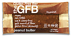 GFB- The Gluten-Free Bar, Peanut Butter, 2.05 Oz, Pack Of 12