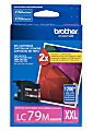Brother® LC79 Magenta Super-High-Yield Ink Cartridge, LC79M