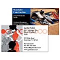 Full-Color Business Cards With Backside Printing, 3 1/2" x 2", Bright White Linen, Box Of 250 1 thumbnail image