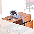 Global® Genoa Furniture Collection Left Return, For Desk With Pedestal On Right, 29"H x 40"W x 20"D, Quartered Mahogany