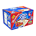 PopTarts Frosted Strawberry Toaster Pastries, 67.2 Oz, 2 PopTarts Per Pack, Box Of 36 Packs