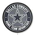 Imperial NFL Home Team Advantage LED Lighted Sign, 23" x 23", Dallas Cowboys 1 thumbnail image