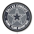 Imperial NFL Home Team Advantage LED Lighted Sign, 23" x 23", Dallas Cowboys