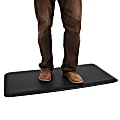 Mind Reader 9-to-5 Collection Anti-Fatigue Standing Desk Mat, 3/4"H x 20-1/4"W x 39-1/2"L, Black