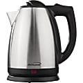 Brentwood Cordless Tea Kettle, 2 Liter, 1,000W, Stainless Steel 1 thumbnail image