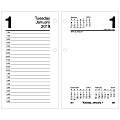 AT-A-GLANCE® Daily Loose-Leaf Desk Calendar Refill, 3-1/2" x 6", January to December 2019