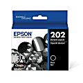 Epson® 202 Claria® Black Ink Cartridge, T202120-S