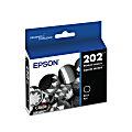 Epson® 202 Claria® Black Ink Cartridge, T202120-S