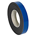 Partners Brand Blue Warehouse Labels, LH127, Magnetic Rolls 1" x 50', 1 Roll