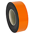 Partners Brand Orange Warehouse Labels, LH128, Magnetic Rolls 2" x 50', 1 Roll 1 thumbnail image