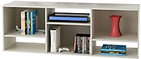 Ameriwood® TV Stand For 60” TVs, 21 1/4"H x 60 7/8"W x 15 5/8"D, White Stipple