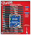 Sharpie Creative Water-Based Acrylic Markers, Brush Tip, Assorted Colors, Pack Of 12 Markers