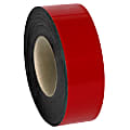 Partners Brand Red Warehouse Labels, LH129, Magnetic Rolls 2" x 50', 1 Roll 1 thumbnail image