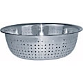 Winco Stainless-Steel Colander, 15", Silver 1 thumbnail image