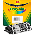 Crayola® Crayon Refills #836, Black, Box Of 12 1 thumbnail image