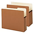 Smead® Expanding File Pockets, 1 3/4" Expansion, 9 1/2" x 11 3/4", 30% Recycled, Redrope 1 thumbnail image