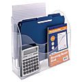 Innovative Storage Designs 3-Tier File Organizer, Clear 1 thumbnail image
